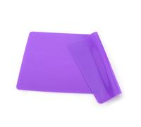 DECORNIJIA 3Pcs Silicone Pastry Rolling Mat Non-Stick Antiskid Heat-Resistant Dough Mat for Baking Pizza and Pastry Making Food Grade Flexible Surface for Easy Rolling and Random Color
