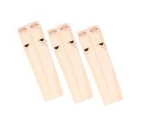 DECORNIJIA 3pcs Wooden Train Whistles for DIY Painted Music Childrens Orff Musical Instruments Enhance Creativity Social Skills and Hand Eye Coordination Party Favors Small Game Prizes
