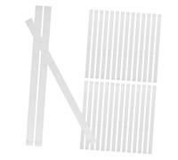 DECORNIJIA 40pcs Book Binding Mesh Tape Strips Adhesive Glue for Albums Contracts Magazines Photos Textbooks Professional Thermal Binding Supplies