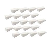 DECORNIJIA 48Pcs Gradient Nail Art Cosmetic Wedges Makeup Sponge for Women Skin-friendly Soft Makeup Wedge Applicators for Manicure and Beauty Non-irritating Sponges for Nail Care and