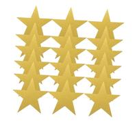 DECORNIJIA 48pcs Handcut Glitter Paper Stars for Bulletin Board Decorations Classroom DIY Craft Supplies for Writing Drawing Doodling Creative Projects and Party Displays