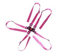 DECORNIJIA 4pcs Adjustable High Chair with Five-Point Harness for Stroller and Highchair Replacement Straps for Secure Fit and Comfortable Protection in Chairs