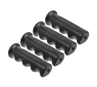 DECORNIJIA 4pcs Anti-slip Rubber Handle Covers for Shopping Cart Trolley Handles with Ergonomic Finger Groove Design Comfortable Soft Grip Protector for Cart and Trolley Use