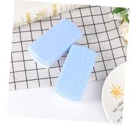 DECORNIJIA 4pcs Double-Color Foot Callus Remover Pumice Stones Ergonomic Design for Safe Dead Skin Exfoliation Coarse and Medium Foot Files for Pedicure Care at Home