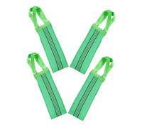 DECORNIJIA 4pcs Exfoliating Back Scrubber Towel Long Dual Sided Body Scrub Cloth for Men Women Durable Soft for Gentle Skin Cleansing and Deep Exfoliation Suitable for All Skin Types Bath Use