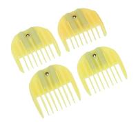 DECORNIJIA 4pcs Hair Clipper Accessories Comb for Trimmers Barber Cutting Guides Combs Fade Guide for Men Random Color