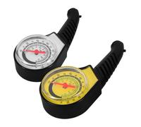 DECORNIJIA 4Pcs High Precision Car Tire Pressure Gauge Plastic Tire Air Pressure Tester with Display and Safe Driving