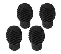 DECORNIJIA 4pcs Mute Drumstick Tips Noise Cancelling Silicone Practice Tool for Sound Dampening Drumstick Sound Dampeners for Home Drum Practice