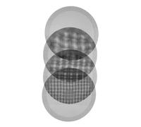 DECORNIJIA 4pcs Nylon Dustproof Mesh Filter for Slim Gaming Console Fan, Computer Host Dust Cover, Double-sided Dust Screen for Digital Disc Edition Cooling Vent