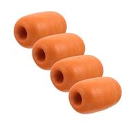 DECORNIJIA 4Pcs PVC Fishing Rig Floats High Wind Resistant Aquaculture Bobbers for Offshore Saltwater Freshwater Trout Catfish Strike Indicator Floating Balls