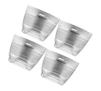DECORNIJIA 4PCS Reusable Insulated Food Bags with Handle and Secure Zipper Closure Portable Thermal Cooler Pouches for Outdoor Bbq Picnic and Food Preservation Freshness Maintenance