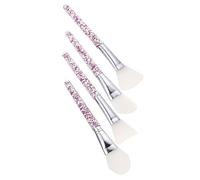 DECORNIJIA 4pcs Silicone Face Mask Applicator Brushes Ergonomic Design for Precise Facial Mask Application Skin-friendly Silicone Heads for Sensitive Skin Lightweight Beauty Tools