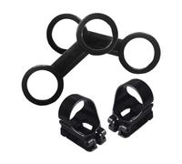 DECORNIJIA 4Pcs Snorkel Tube Holders with Quick Release Replaceable Snorkel Keepers for Ventilation Tubes Easy to Attach and Remove Practical Dive Mask Accessories for Adults