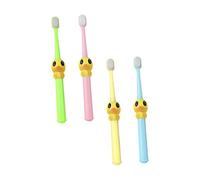 DECORNIJIA 4pcs Soft Bristle Toothbrush for Years Cartoon Safe Material Gentle Oral Care for Habit Builder