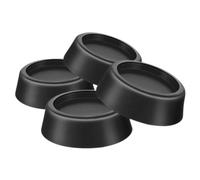 DECORNIJIA 4pcs Tpr Rubber Skid Washing Machine Feet Pads Furniture Vibration Absorption Stabilizers for Fridge Bed Chair Table Noise Reduction and Height Raising