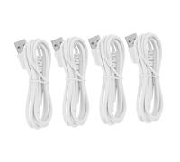 DECORNIJIA 4pcs Water Flosser Charging Cable USB Cord Replacement Charger Cord for Portable Water Flosser Fast Charging Use Electric Toothbrush