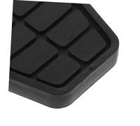 DECORNIJIA 4pcs Wear Resistant Car Brake Clutch Pedal Pads Slip Covers for Interior Replacement Easy Installation Foot Pedals Protection