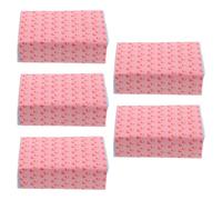 DECORNIJIA 5 Packs Ultra Thin Heat-resistant Perm Papers for Hair Styling, Disposable Salon End Wraps Tissue for Cold and Hot Perms, Professional Stylist and Home Use 4.4x2.6"