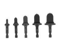 DECORNIJIA 5 PCS Copper Tube Expander for Household Repairs Metal Pipe Flaring Tool Compatible with Manual Electric Drills Compact and Portable Hvac Refrigeration Maintenance Kit