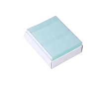 DECORNIJIA 50 PCS Microscope Glass Slides Single Concave for Basic Biological Science Education Clear Transparent Model Suitable for Student and Laboratory Use