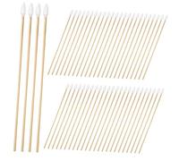 DECORNIJIA 500pcs Pointed Tip Cotton Swabs Long Handles for Precise Makeup Earphone Cleaning Tools Nail and Electronics Detail Cleaning Versatile and Resilient Swabs for Tight Spaces