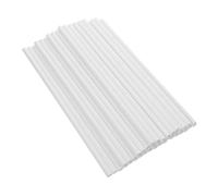 DECORNIJIA 50pcs Disposable Cotton Candy Paper Sticks for DIY Lollipops Cake Pops and Crafts Strong and Freshness-Preserving Cotton Paper Sticks for Parties and Events