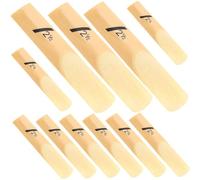 DECORNIJIA 50pcs Eb Alto Saxophone Reeds Strength Traditional Lightweight Reeds for Professional and Beginner Saxophone Players Musical Instrument Parts