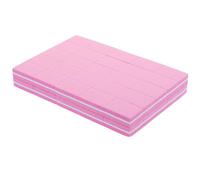 DECORNIJIA 50Pcs Nail Buffer Blocks Pink Mini Sponge Manicure Tools for Natural False Nails Filing and Shaping Files for Women Travel-Friendly