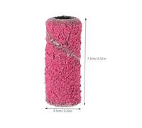 DECORNIJIA 50pcs Nail Sanding Bands for Manicure and Pedicure Grit Pink Mini Sanding Rings for Acrylic and Natural Nails for Salon and Home Use