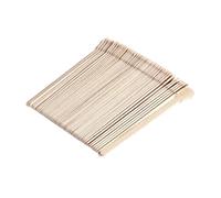 DECORNIJIA 50pcs Original Wooden Hair Removal Stick Disposable Spatulas for Soft Hard Wax