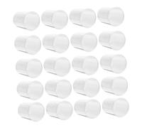 DECORNIJIA 50pcs Transparent Plastic Measuring Cups with Pour Spout Unbreakable Liquid Measuring Beakers for Baking Mixing Flour Milk and Small Batch Portion Control