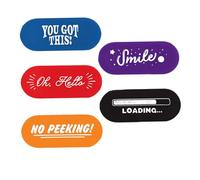 DECORNIJIA 5pcs Creative Webcam Privacy Covers for Laptops and Tablets, Anti-peeping Camera Protectors, Slim Privacy Shield Set for Video Calls and Online Meetings