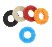 DECORNIJIA 5Pcs Gaming Controller Sponge Rings for Switch Precision Joystick Covers with Motion Buffer Function Moisture-wicking Cushions for Enhanced Sensitivity and Protection