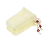 DECORNIJIA 5PCS Mesh Soap Saver Pouch Drawstring Soap Holder for Handmade Bar Foaming Net Bubble Maker Exfoliating Bags for Bath Shower Storage and Quick Drying