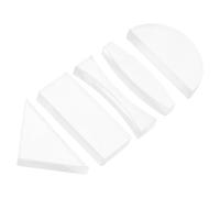 DECORNIJIA 5pcs Optical Lens Set for Physics Teaching - Concave, Convex, Semicircular, Triangular, and Rectangular Lenses - Physical Optical Experiment Kit for Science Education