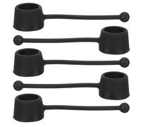 DECORNIJIA 5pcs Silicone Finger Trainer Set 60lb Resistance Finger Expander for Piano and Guitar Exercisers Creative Hand Rehabilitation and Strength Training Tool for Musicians