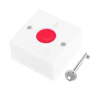 DECORNIJIA 5pcs Wireless Elderly Alarm Call Button with Key Operated Emergency Switch for Wheelchair Accessible Restroom Safety No-barrier Medical Alert Panel for Seniors Disabled Patients