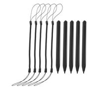 DECORNIJIA 5sets Handwriting Tablet Lcd Writing Board Plastic Drawing Stylus Pen for Boys and Girls School Supplies Spring Rope Lanyard for Resistive Screen Touch Painting