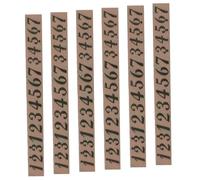 DECORNIJIA 6 Sheets Tongue Drum Note Stickers Scale Decals for Learning Practical Musical Note Labels Easy to Apply for Beginners and Students Efficient Practice Helper