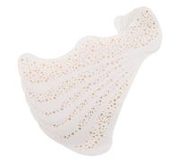 DECORNIJIA 6 Sheets Waterproof Temporary Sparkle Face Glitter Freckles Stickers Gold and Silver Foil for Festival Makeup and Party Accessories for Women