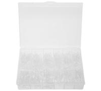 DECORNIJIA 600pcs Short Almond Nail Tips Half Cover Acrylic Extensions Natural Color Salon Professional Press-on Nail Tips for Home DIY