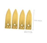 DECORNIJIA 60pcs Copper Zinc Electrode Strips Fruit Battery Experiment Tools Science Electricity Learning Kit for Students and Parents Physics Chemistry Educational Set