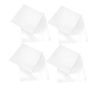 DECORNIJIA 60pcs Vinyl Record Outer Sleeves Adhesive Protection Covers Sturdy Anti-stain Record Protection Bags for Vinyl Albums