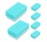 DECORNIJIA 6pcs Bath Scrubber Sensory Brushes with Soft Flexible Bristles for Calming and Stimulating Therapy Nail Cleaning and Hair Wash Brush for Newborns