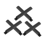 DECORNIJIA 6pcs Glossy Black Piano Key Tops Replacement Keytops Kit Easy Installation Piano Repair Parts for Keyboard Instrument Maintenance