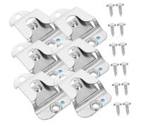 DECORNIJIA 6pcs Microphone Holder Hooks with Screws Compact and Sturdy Cb Radio Mic Hanger Clips for Car Mounts Replacement Mic Clips for Models
