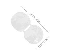 DECORNIJIA 6pcs Professional Table Tennis Racket Film Double Sided Thickened Protective Rubber Adhesive Paddle Accessory with Strong Secure Attachment for Durable Paddle Protection