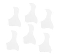 DECORNIJIA 6pcs Self-adhesive Acoustic Folk Guitar Pickguards Scratch-resistant Medium Size Guitar Accessory for Acoustic and Ukulele
