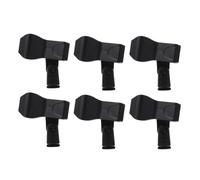 DECORNIJIA 6pcs Universal Microphone Clip Holder Mic Clamp Set Compatible with Mic Stand Sturdy Holder Clips for Professional Audio and Recording Use