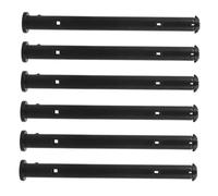 DECORNIJIA 6pcs Wheelie Bin Lid Latch Pins Rotating Hinge Axle Plugs for Outdoor Garbage Containers Secure Fit Sanitation Trash Can Replacement Parts